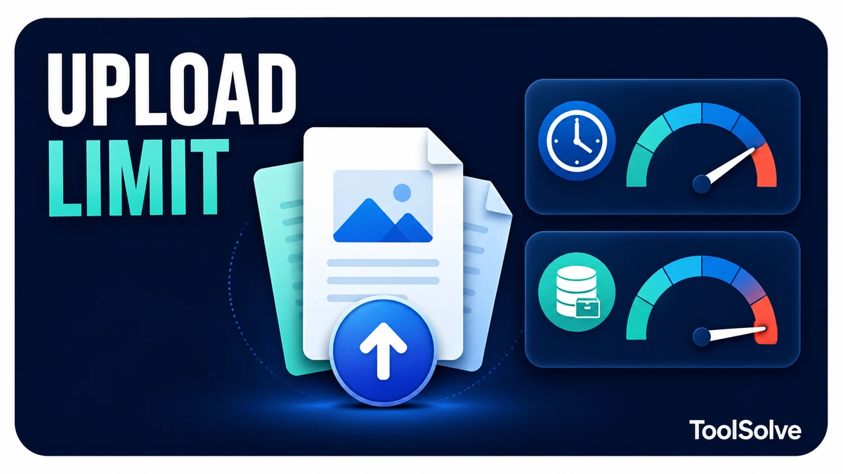 ChatGPT File Upload Limit Reached? Check Storage Before You Wait
