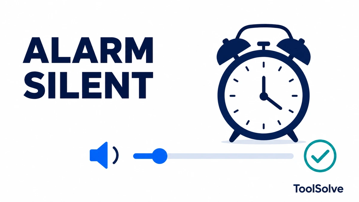 iPhone Alarm Not Sounding or Too Quiet? Check Both Volume Controls